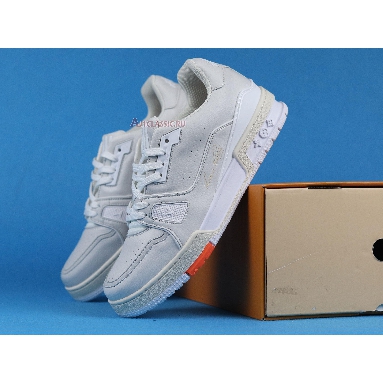Buy Louis Vuitton LV Trainer Sneaker Low "Pale Grey" 1A5A0P Quality Reps Replicas Shoes