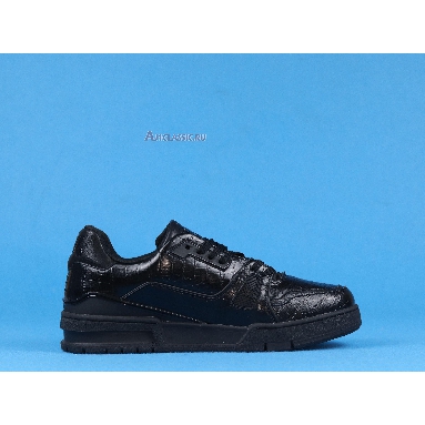 Buy Louis Vuitton LV Trainer Low "Black" 1A5EP0 Quality Reps Replicas Shoes