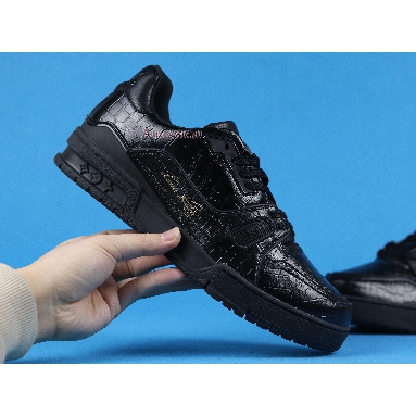Buy Louis Vuitton LV Trainer Low "Black" 1A5EP0 Quality Reps Replicas Shoes