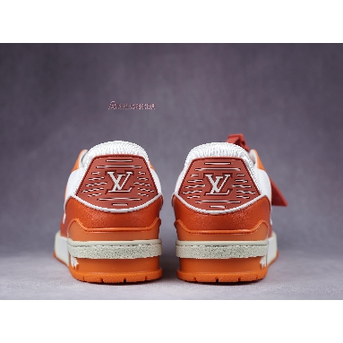 Buy Louis Vuitton Trainer Low "Orange Monogram" 1A811Y Quality Reps Replicas Shoes