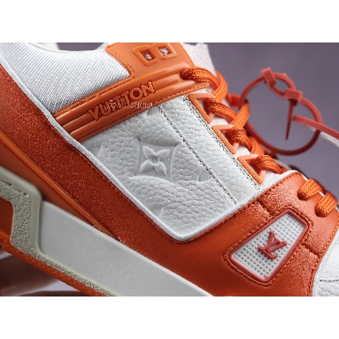 Buy Louis Vuitton Trainer Low "Orange Monogram" 1A811Y Quality Reps Replicas Shoes