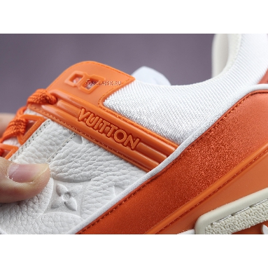 Buy Louis Vuitton Trainer Low "Orange Monogram" 1A811Y Quality Reps Replicas Shoes