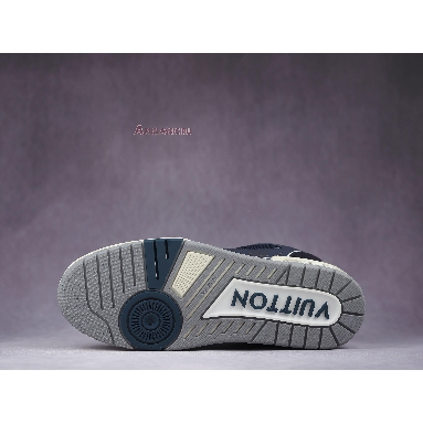 Buy Louis Vuitton Trainer Low "Navy White" 1A9DEG Quality Reps Replicas Shoes