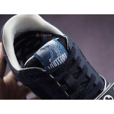 Buy Louis Vuitton Trainer Low "Navy White" 1A9DEG Quality Reps Replicas Shoes