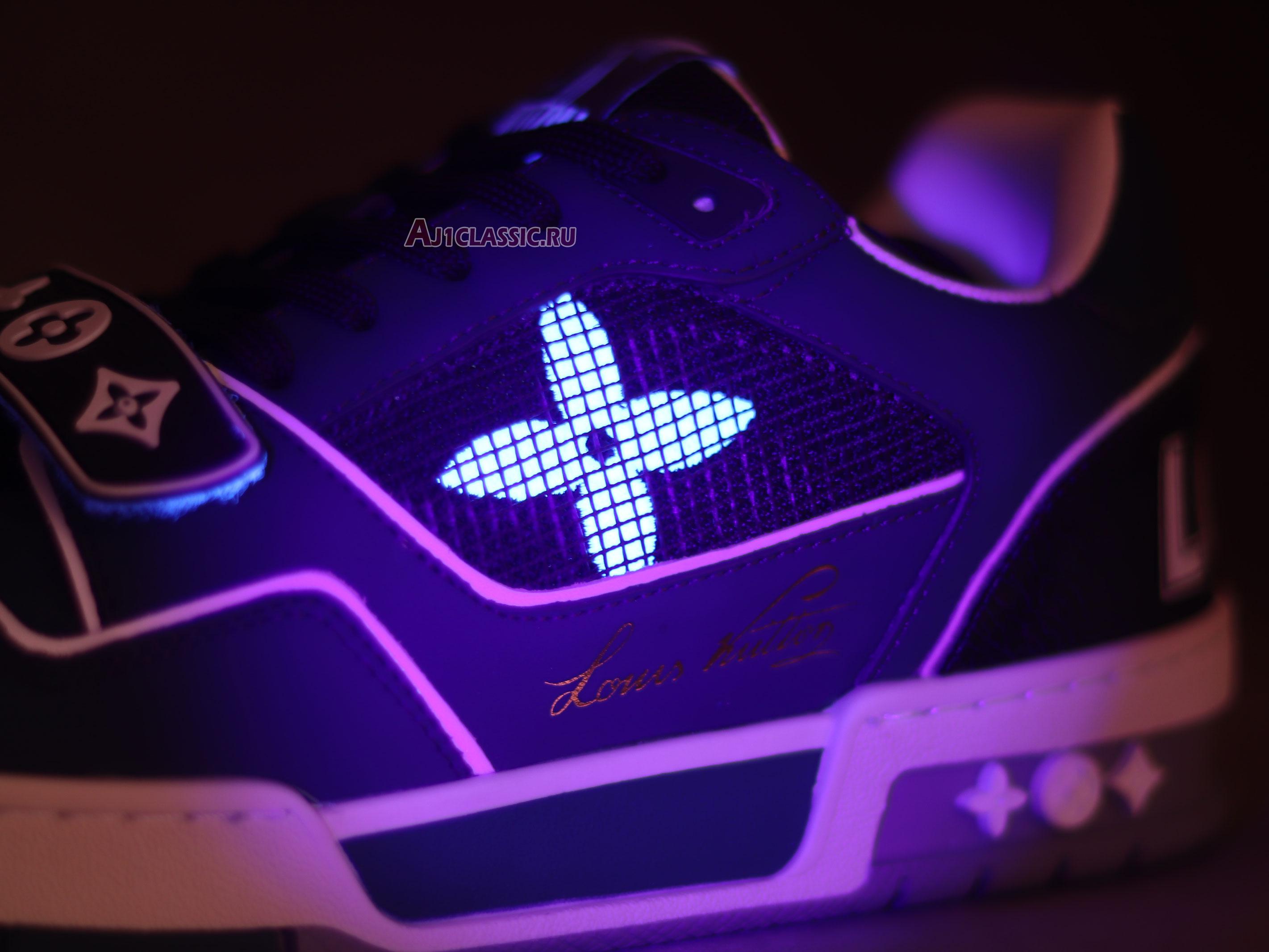 New Louis Vuitton Trainer Low "Navy White" 1A9DEG Shoes