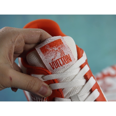 Buy Louis Vuitton Trainer Low "Orange Monogram Denim" 1A9ZBI Quality Reps Replicas Shoes