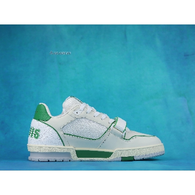 Buy Louis Vuitton Trainer Low "Green Mesh" 1A98V1 Quality Reps Replicas Shoes
