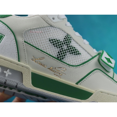 Buy Louis Vuitton Trainer Low "Green Mesh" 1A98V1 Quality Reps Replicas Shoes