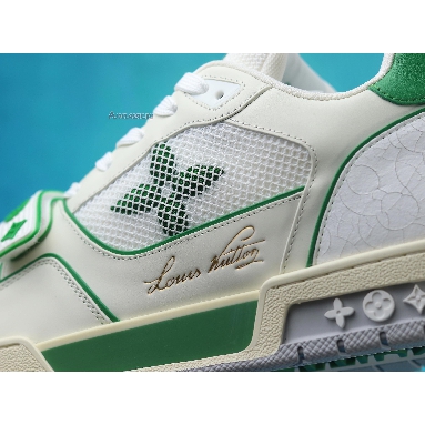 Buy Louis Vuitton Trainer Low "Green Mesh" 1A98V1 Quality Reps Replicas Shoes