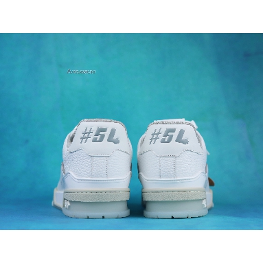 Buy Louis Vuitton Trainer Low "White Grey" 1A8WB9 Quality Reps Replicas Shoes