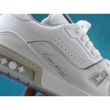 Buy Louis Vuitton Trainer Low "White Grey" 1A8WB9 Quality Reps Replicas Shoes