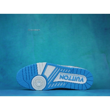 Buy Louis Vuitton Trainer Low "Light Blue Monogram Denim" 1A9ZI5 Quality Reps Replicas Shoes