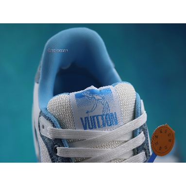 Buy Louis Vuitton Trainer Low "Light Blue Monogram Denim" 1A9ZI5 Quality Reps Replicas Shoes