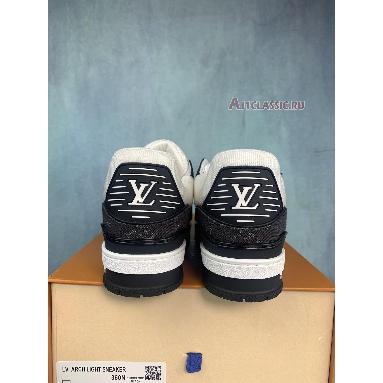 Buy Louis Vuitton Trainer Low "White Black" 1A9JGB Quality Reps Replicas Shoes