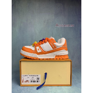 Buy Louis Vuitton Trainer Maxi "Orange Multi" 1AB8SR Quality Reps Replicas Shoes
