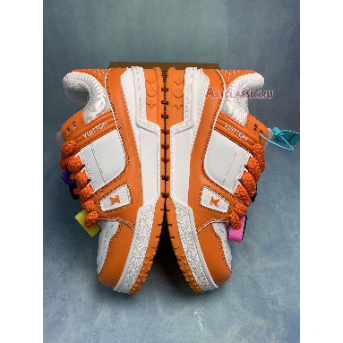 Buy Louis Vuitton Trainer Maxi "Orange Multi" 1AB8SR Quality Reps Replicas Shoes