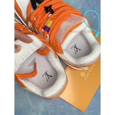 Buy Louis Vuitton Trainer Maxi "Orange Multi" 1AB8SR Quality Reps Replicas Shoes