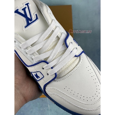 Buy Louis Vuitton Trainer "White Blue Signature" 1A8SJV Quality Reps Replicas Shoes