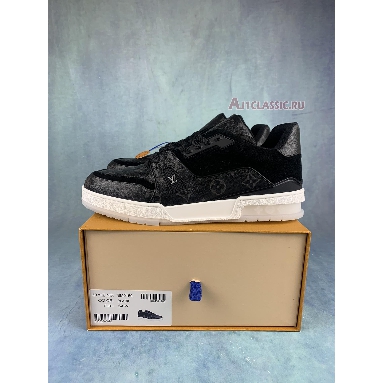 Buy Louis Vuitton Trainer Low "Black Monogram" 1A8PUA Quality Reps Replicas Shoes