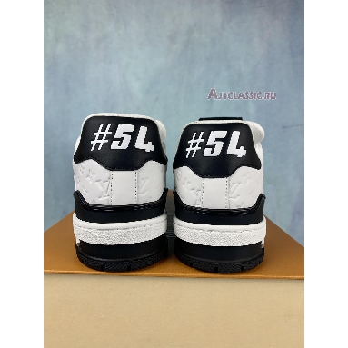 Buy Louis Vuitton Trainer Low "#54 Black White" 1AANEG Quality Reps Replicas Shoes