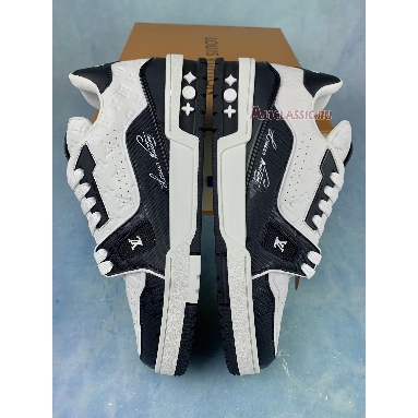 Buy Louis Vuitton Trainer Low "#54 Black White" 1AANEG Quality Reps Replicas Shoes