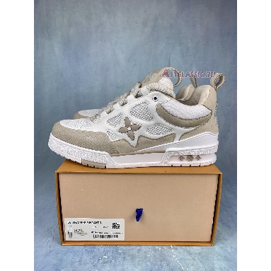 Buy Louis Vuitton LV Skate Sneaker "Beige White" 1AARQH Quality Reps Replicas Shoes