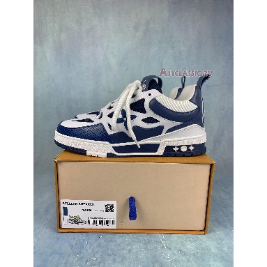 Buy Louis Vuitton LV Skate Sneaker "Marine White" 1AARRL Quality Reps Replicas Shoes