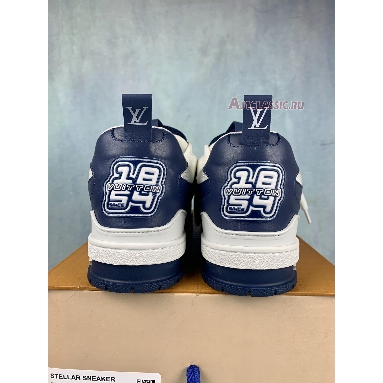 Buy Louis Vuitton LV Skate Sneaker "Marine White" 1AARRL Quality Reps Replicas Shoes