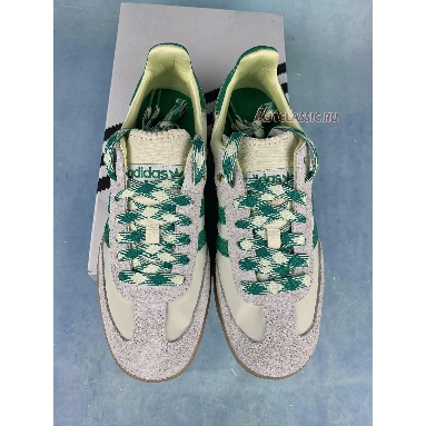 Buy Wales Bonner x Adidas Samba "Cream White Bold Green" GY4344 Quality Reps Replicas Shoes