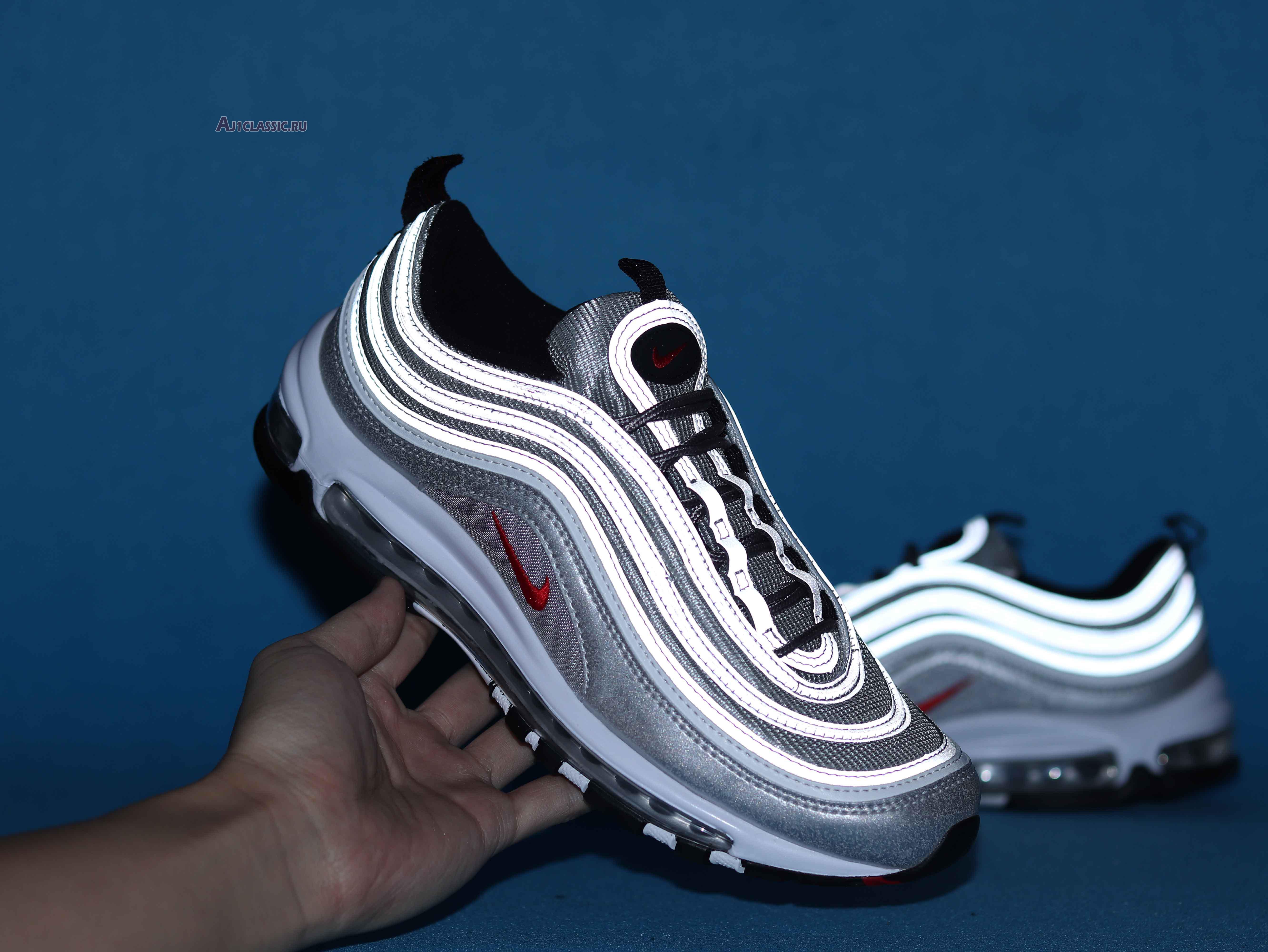 New Nike Air Max 97 OG QS "Silver Bullet" 885691-001 Shoes