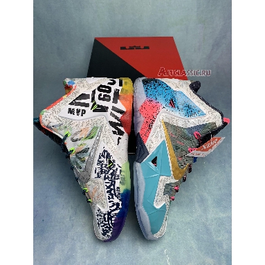 Buy Nike LeBron 11 Premium "What The LeBron" 650884-400 Quality Reps Replicas Shoes