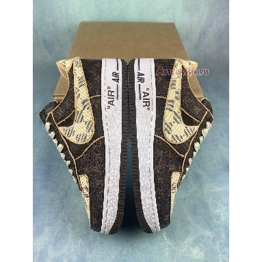 Buy Louis Vuitton x Nike Air Force 1 Low "Monogram Damier" NAF1LV-04-02 Quality Reps Replicas Shoes