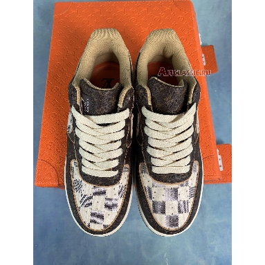 Buy Louis Vuitton x Nike Air Force 1 Low "Monogram Damier" Pilot Case NAF1LV-04-03 Quality Reps Replicas Shoes