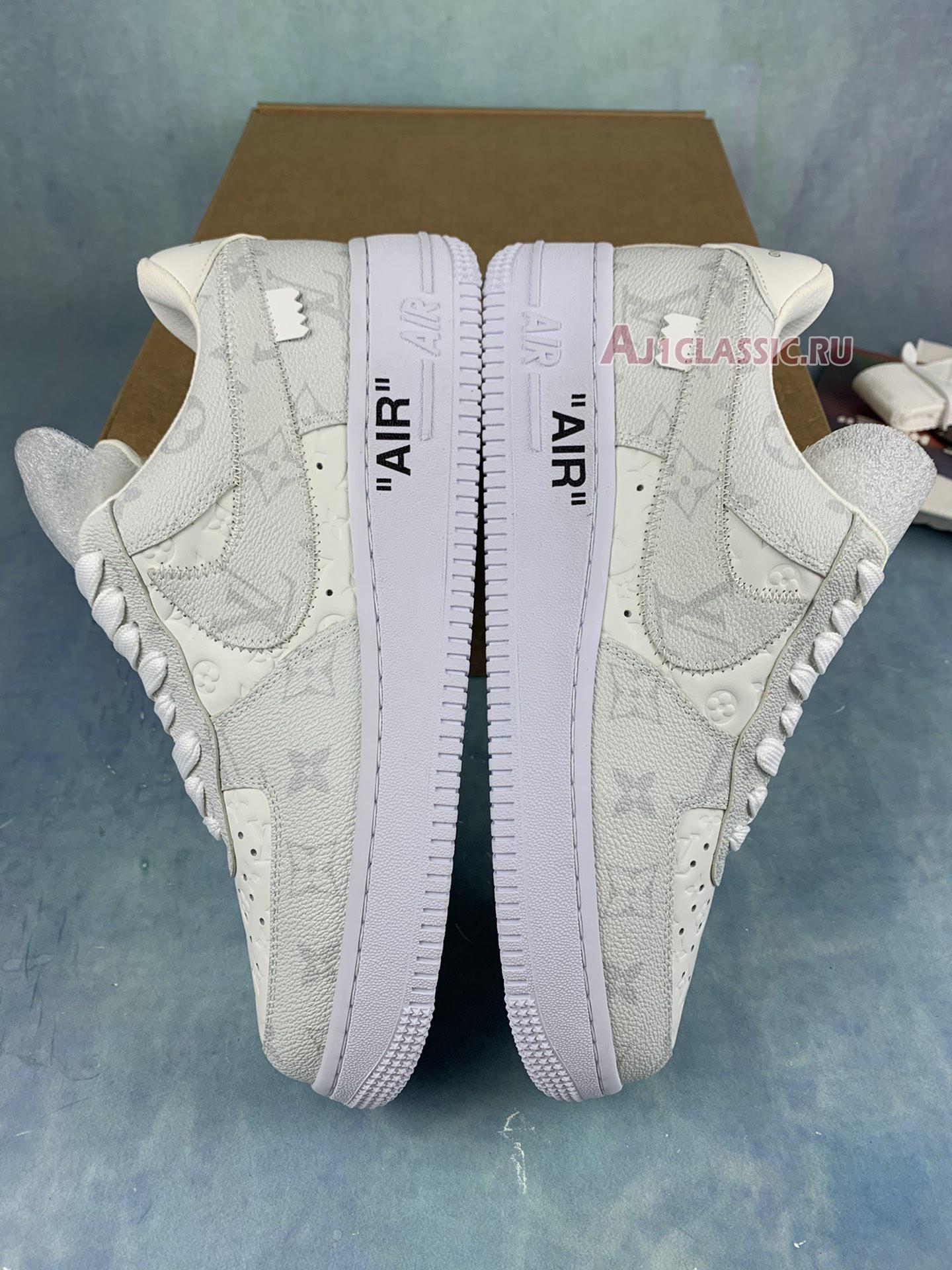 New Louis Vuitton x Nike Air Force 1 Low "Beige White" NAF1LV-07 Shoes