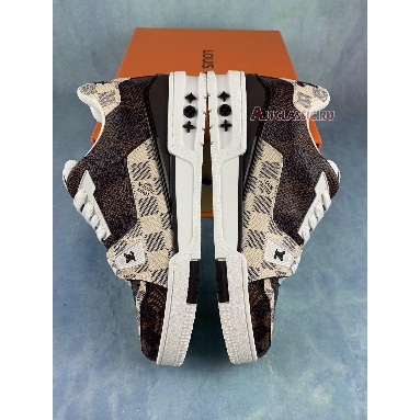 Buy Louis Vuitton LV Trainer "#54 Damier Ebene Multi" 1AAST7 Quality Reps Replicas Shoes