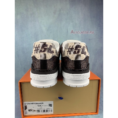 Buy Louis Vuitton LV Trainer "#54 Damier Ebene Multi" 1AAST7 Quality Reps Replicas Shoes