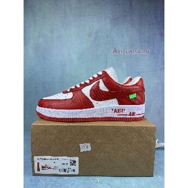 Buy Louis Vuitton x Nike Air Force 1 Low "White Comet Red" MS0232-2 Quality Reps Replicas Shoes
