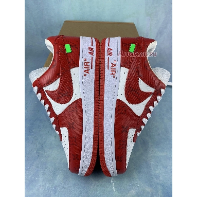 Buy Louis Vuitton x Nike Air Force 1 Low "White Comet Red" MS0232-2 Quality Reps Replicas Shoes