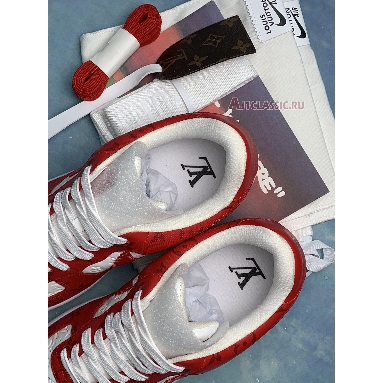 Buy Louis Vuitton x Nike Air Force 1 Low "White Comet Red" MS0232-2 Quality Reps Replicas Shoes