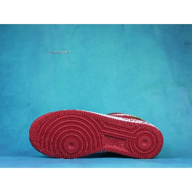 Buy Louis Vuitton x Nike Air Force 1 Low "Red" NAF1LV-09 Quality Reps Replicas Shoes