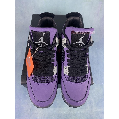 Buy Travis Scott x Air Jordan 4 Retro "Purple Suede - Black Midsole" AJ4-766296 Quality Reps Replicas Shoes
