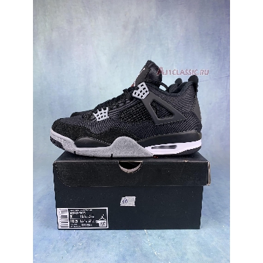 Buy Air Jordan 4 "Black Canvas" DH7138-006-2 Quality Reps Replicas Shoes