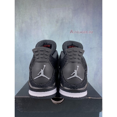 Buy Air Jordan 4 "Black Canvas" DH7138-006-2 Quality Reps Replicas Shoes