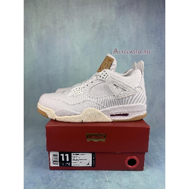 Buy Levis x Air Jordan 4 Retro "White Denim" AO2571-100-2 Quality Reps Replicas Shoes
