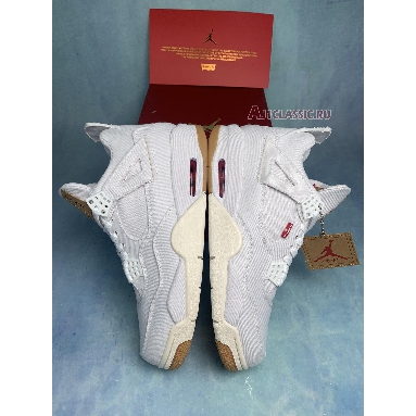 Buy Levis x Air Jordan 4 Retro "White Denim" AO2571-100-2 Quality Reps Replicas Shoes