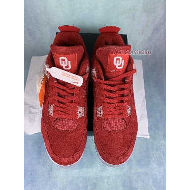 Buy Air Jordan 4 Retro "Oklahoma Sooners" PE SU18 MNJDLS 731 LN3 Quality Reps Replicas Shoes