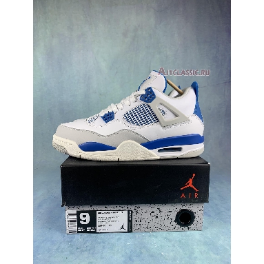 Buy Air Jordan 4 Retro "Military Blue" 308497-105-2 Quality Reps Replicas Shoes