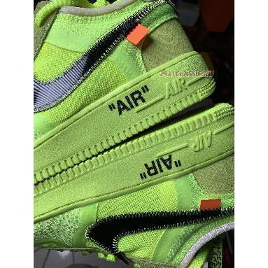 Buy Off-White x Nike Air Force 1 Low "Volt" AO4606-700-2 Quality Reps Replicas Shoes