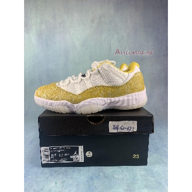 Buy Air Jordan 11 Low "Yellow Snakeskin" AH7860-107 Quality Reps Replicas Shoes