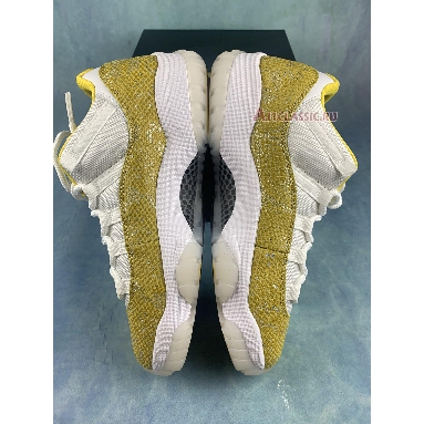 Buy Air Jordan 11 Low "Yellow Snakeskin" AH7860-107 Quality Reps Replicas Shoes